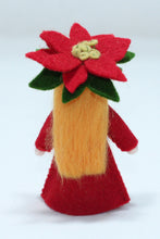Load image into Gallery viewer, Poinsettia Fairy Felted Waldorf Doll - Two Skin Colors