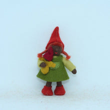 Load image into Gallery viewer, Big Sister Gnome Felted Waldorf Doll - Three Skin Tones