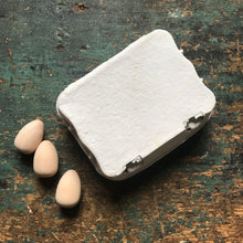 Load image into Gallery viewer, Wooden Quail Eggs in Carton - One Dozen