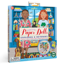 Load image into Gallery viewer, Thoughtful Girl Paper Dolls - Explorer & Botanist