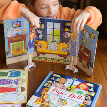 Load image into Gallery viewer, Thoughtful Girl Paper Dolls - Explorer & Botanist