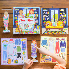 Load image into Gallery viewer, Thoughtful Girl Paper Dolls - Explorer & Botanist