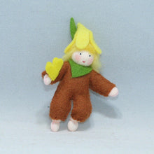 Load image into Gallery viewer, Forsythia Baby Felted Waldorf Doll - two colors