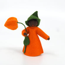 Load image into Gallery viewer, Japanese Lantern Prince Felted Waldorf Doll