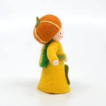 Load image into Gallery viewer, Pumpkin Fairy Felted Waldorf Doll - two skin tones