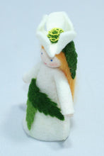 Load image into Gallery viewer, Christmas Rose Fairy Felted Waldorf Doll - Two Skin Colors