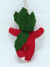 Load image into Gallery viewer, Baby Holly Berry Felted Waldorf Doll