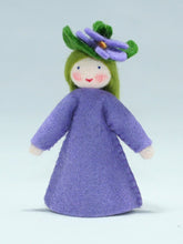 Load image into Gallery viewer, Sweet Violet Fairy Felted Waldorf Doll - Two Skin Colors