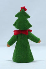 Load image into Gallery viewer, Christmas Tree Prince Felted Waldorf Doll - Four Skin Colors
