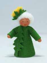 Load image into Gallery viewer, Dandelion Fairy Felted Waldorf Doll - Three Skin Colors