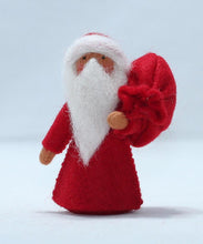 Load image into Gallery viewer, Santa Claus Felted Waldorf Doll - Four Skin Colors