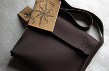 Load image into Gallery viewer, Leather Adventure Bag and Log