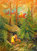 Load image into Gallery viewer, Fairytale Postcard Set - Illustrated by Gabriela de Carvalho