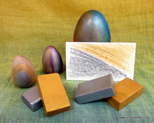 Load image into Gallery viewer, Stockmar Silver/Gold METALLIC Block Crayons