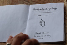 Load image into Gallery viewer, Leather Adventure Bag and Log