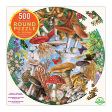 Load image into Gallery viewer, Mushroom and Butterflies 500 Piece Puzzle