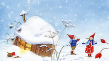 Load image into Gallery viewer, <i>Pippa and Pelle in the Winter Snow</i> by Daniela Drescher