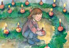 Load image into Gallery viewer, Set of 12 Postcards for Each Month of the Year by Sanne Dufft