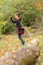 Load image into Gallery viewer, Leather Adventure Bag and Log