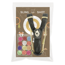 Load image into Gallery viewer, Bear Wooden Slingshot