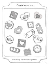 Load image into Gallery viewer, Wee Felt Valentine Cookie Complete Sewing Kit