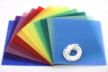 Load image into Gallery viewer, Rainbow Colors Beeswax Candle Making Kit