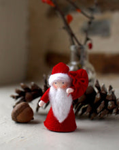 Load image into Gallery viewer, Santa Claus Felted Waldorf Doll - Four Skin Colors