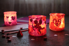 Load image into Gallery viewer, Make-It-Yourself Valentine Lantern Craft Kit