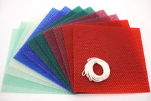 Load image into Gallery viewer, Winter Colors Beeswax Candle Making Kit