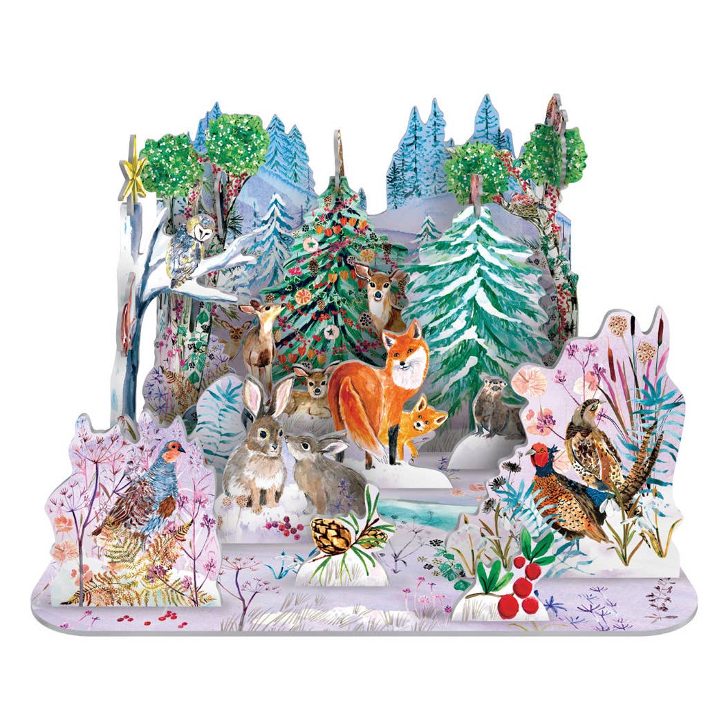Wild Winter's Song 3-Dimensional Advent Calendar