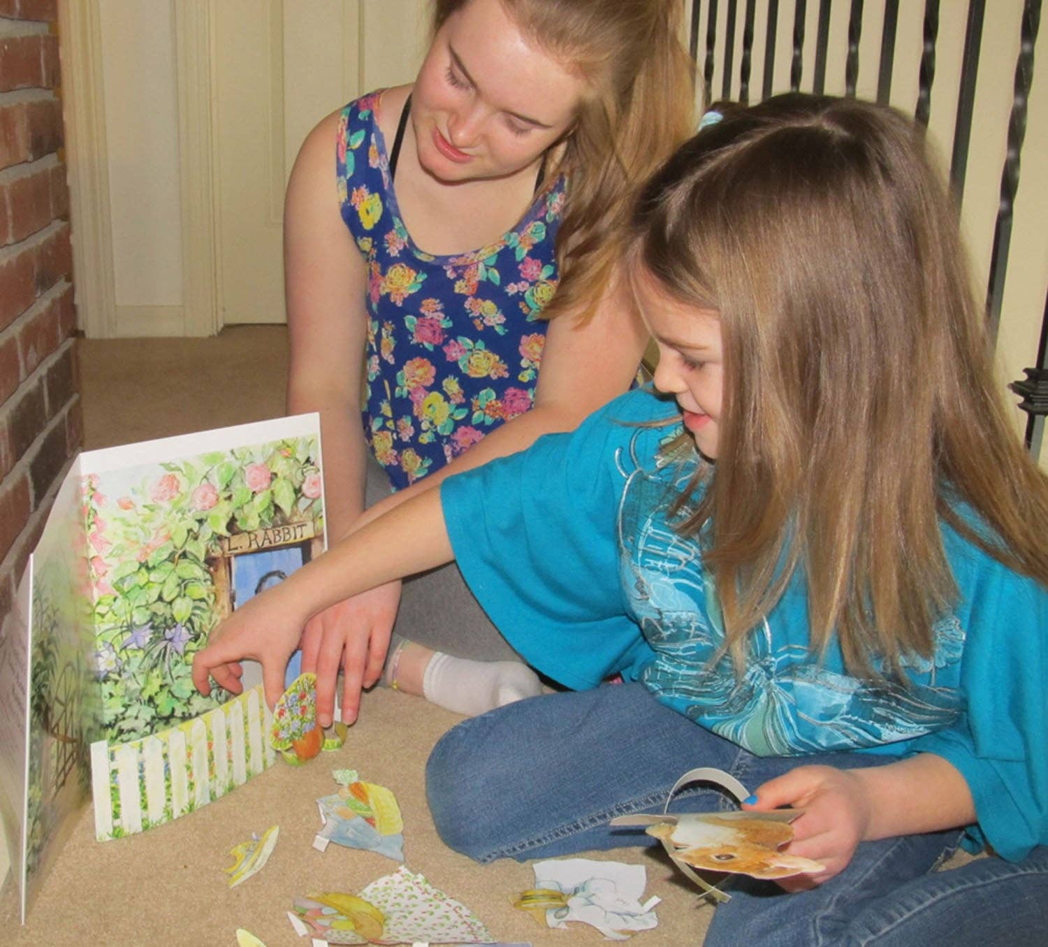 Lou-Lou Rabbit Paper Doll Kit