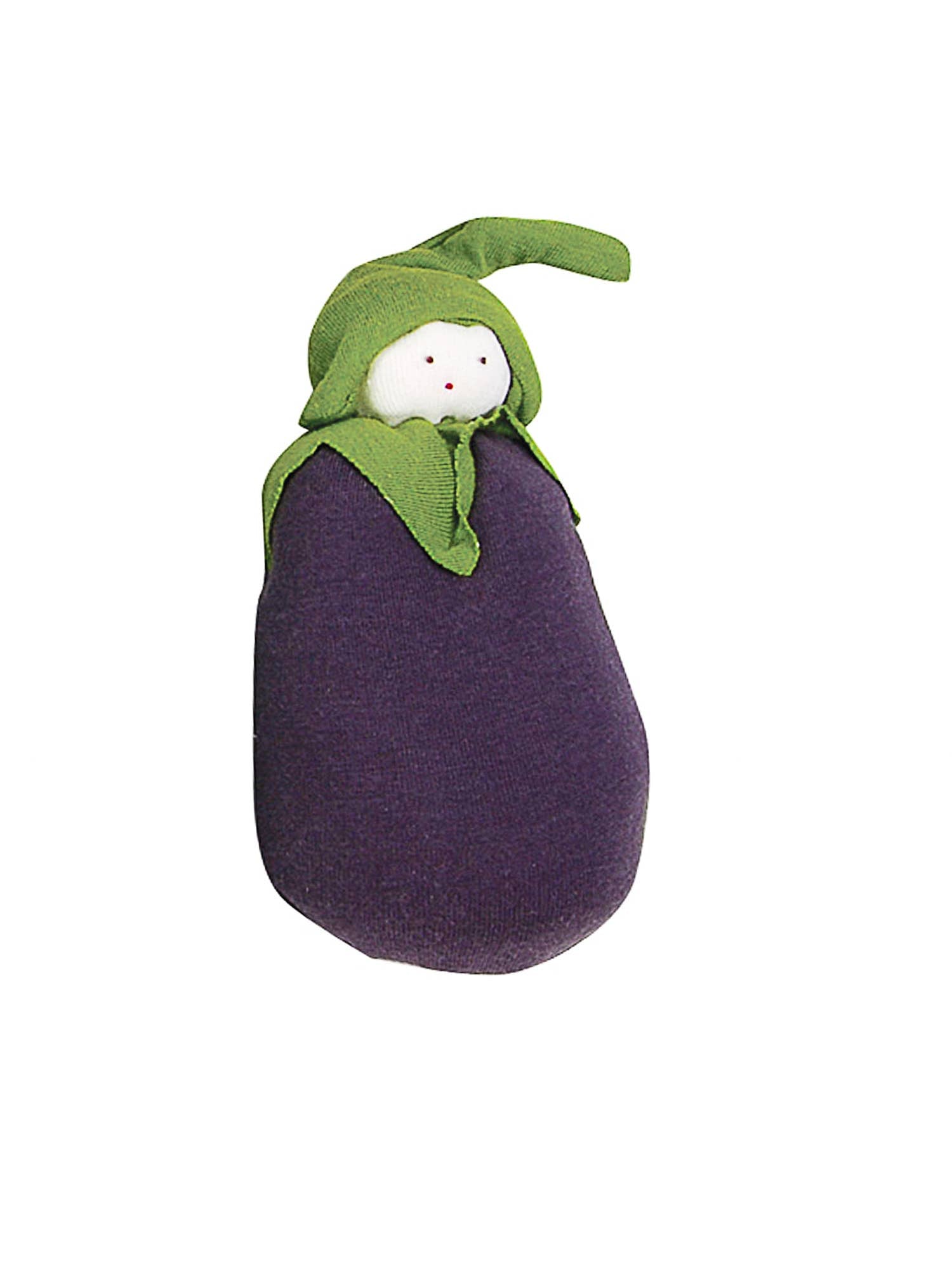 Organic Cotton Eggplant Buddy