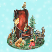 Load image into Gallery viewer, Rabbit Storytime Christmas 3-Dimensional Advent Calendar
