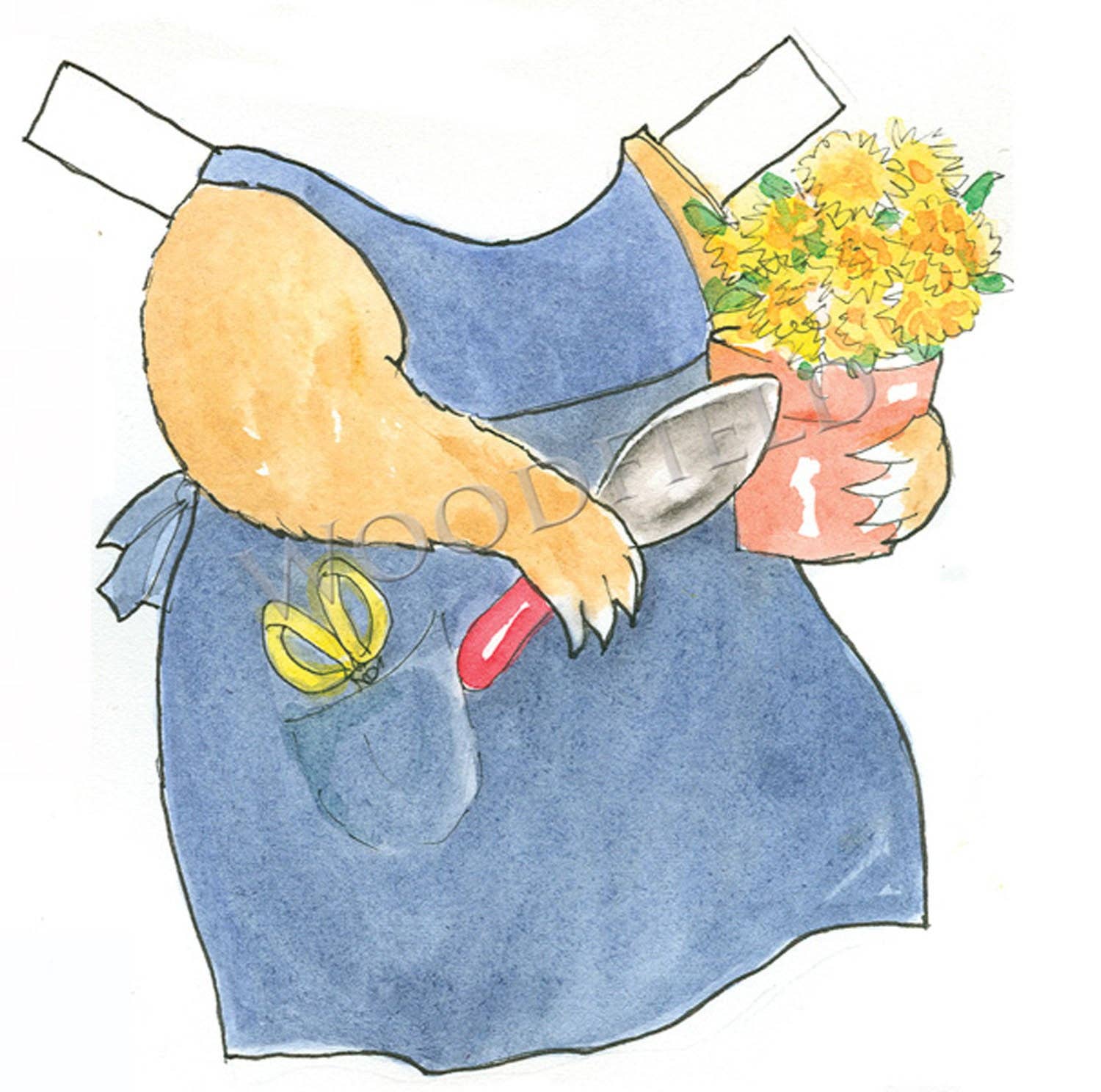 Lou-Lou Rabbit Paper Doll Kit