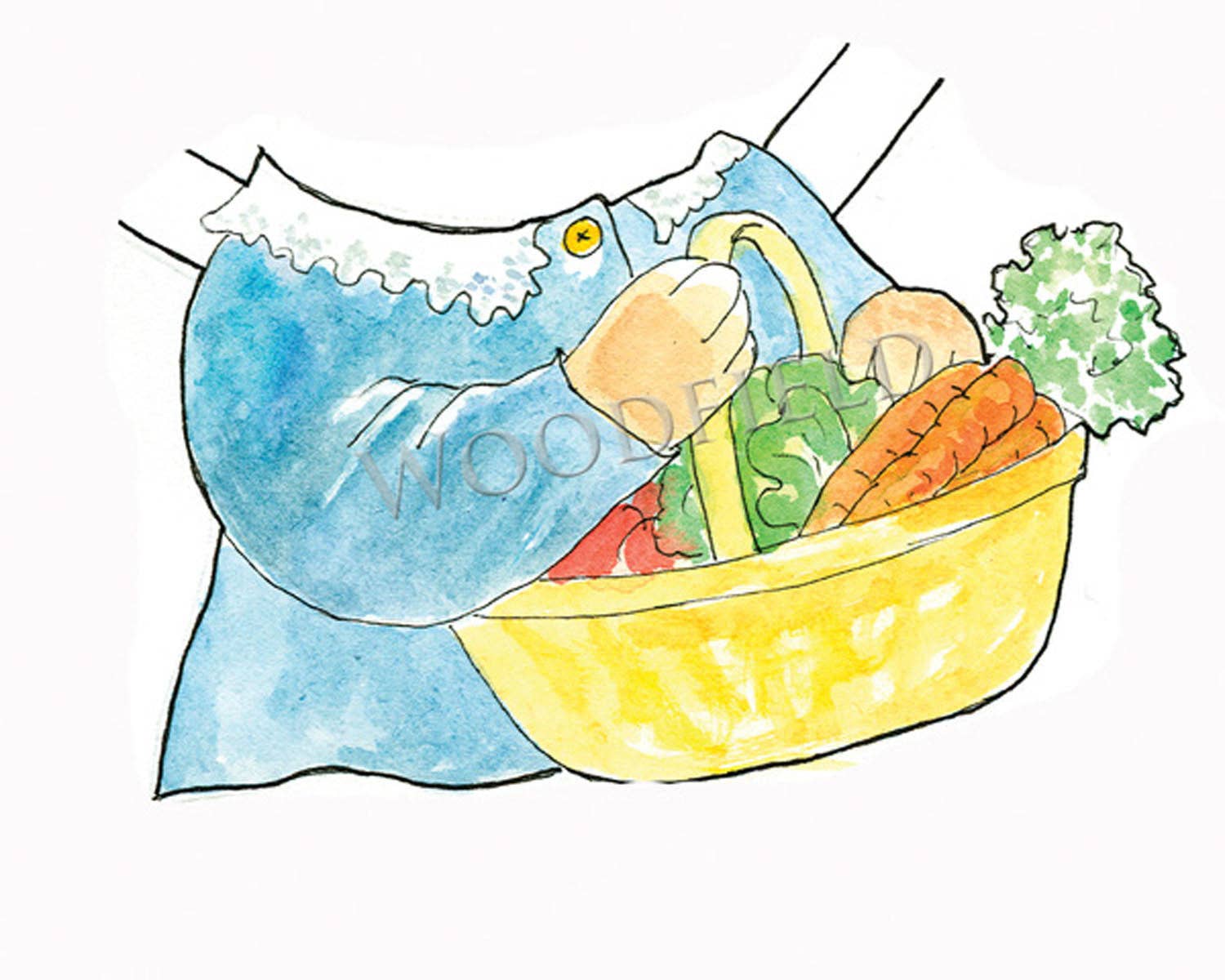 Lou-Lou Rabbit Paper Doll Kit