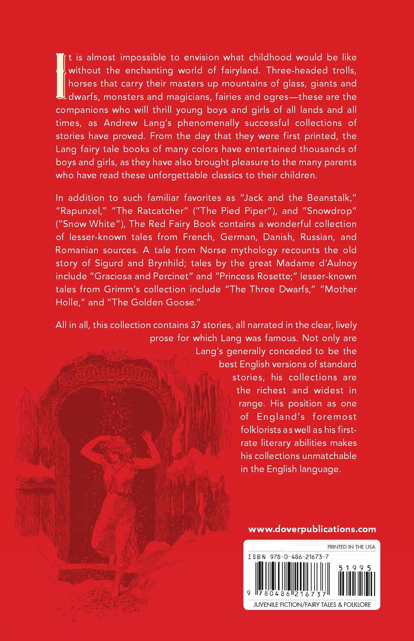<i>The Red Fairy Book</i> by Andrew Lang