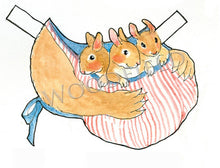 Load image into Gallery viewer, Lou-Lou Rabbit Paper Doll Kit
