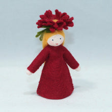 Load image into Gallery viewer, Chrysanthemum Fairy Felted Waldorf Doll
