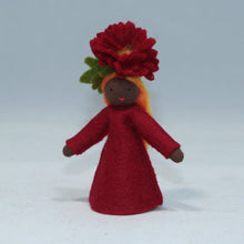 Load image into Gallery viewer, Chrysanthemum Fairy Felted Waldorf Doll
