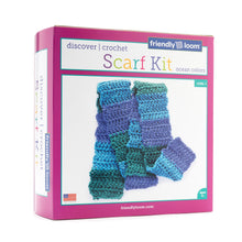 Load image into Gallery viewer, Beginner Crochet Scarf Kit - 3 Colors
