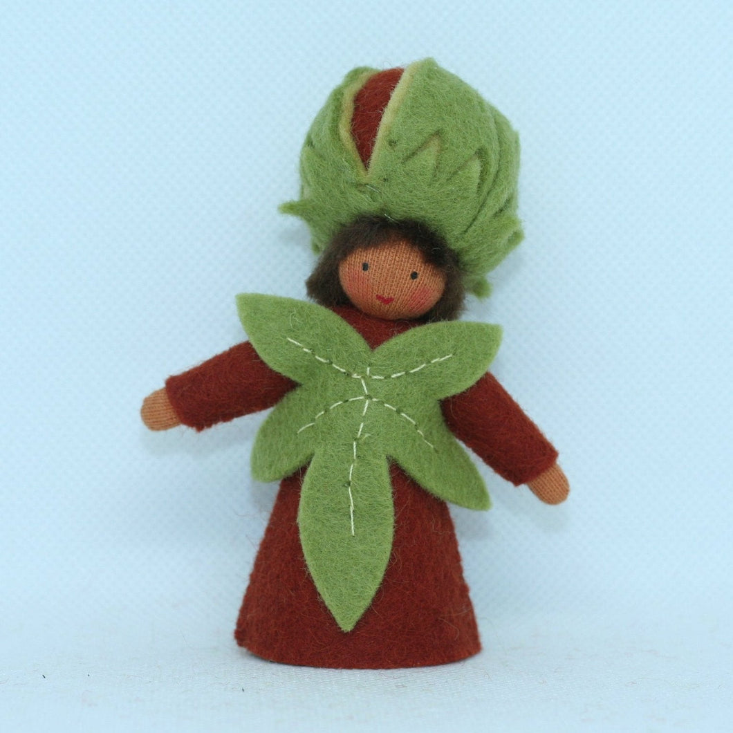 Chestnut Prince Felted Waldorf Doll - Two Skin Tones