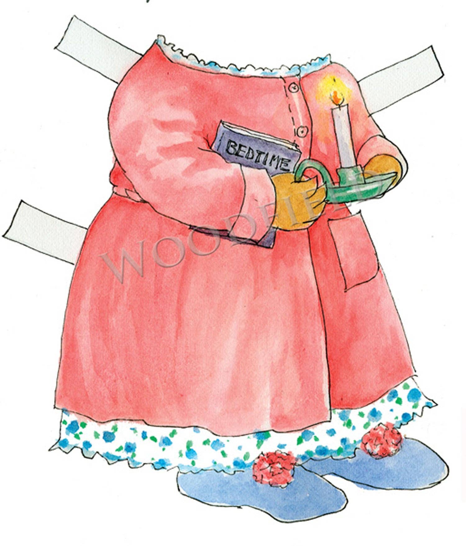 Lou-Lou Rabbit Paper Doll Kit