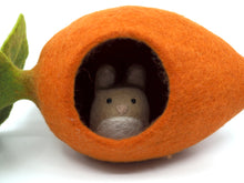 Load image into Gallery viewer, Wool Bunny and Carrot Cottage
