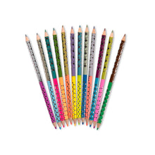 Load image into Gallery viewer, Magical Creatures 12 Double-Sided Special Pencils
