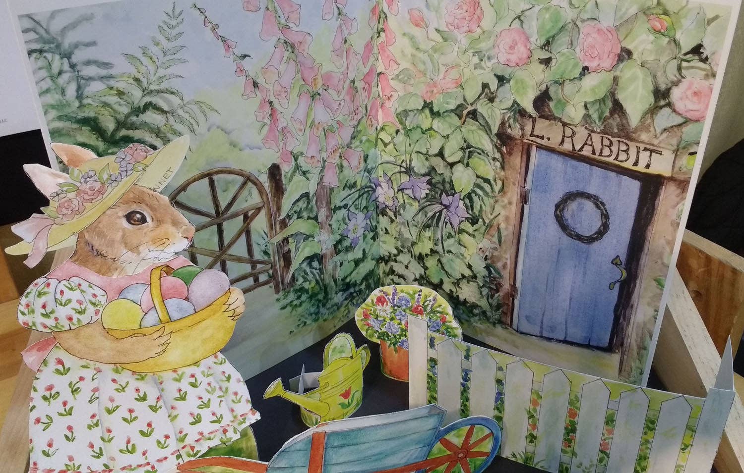 Lou-Lou Rabbit Paper Doll Kit