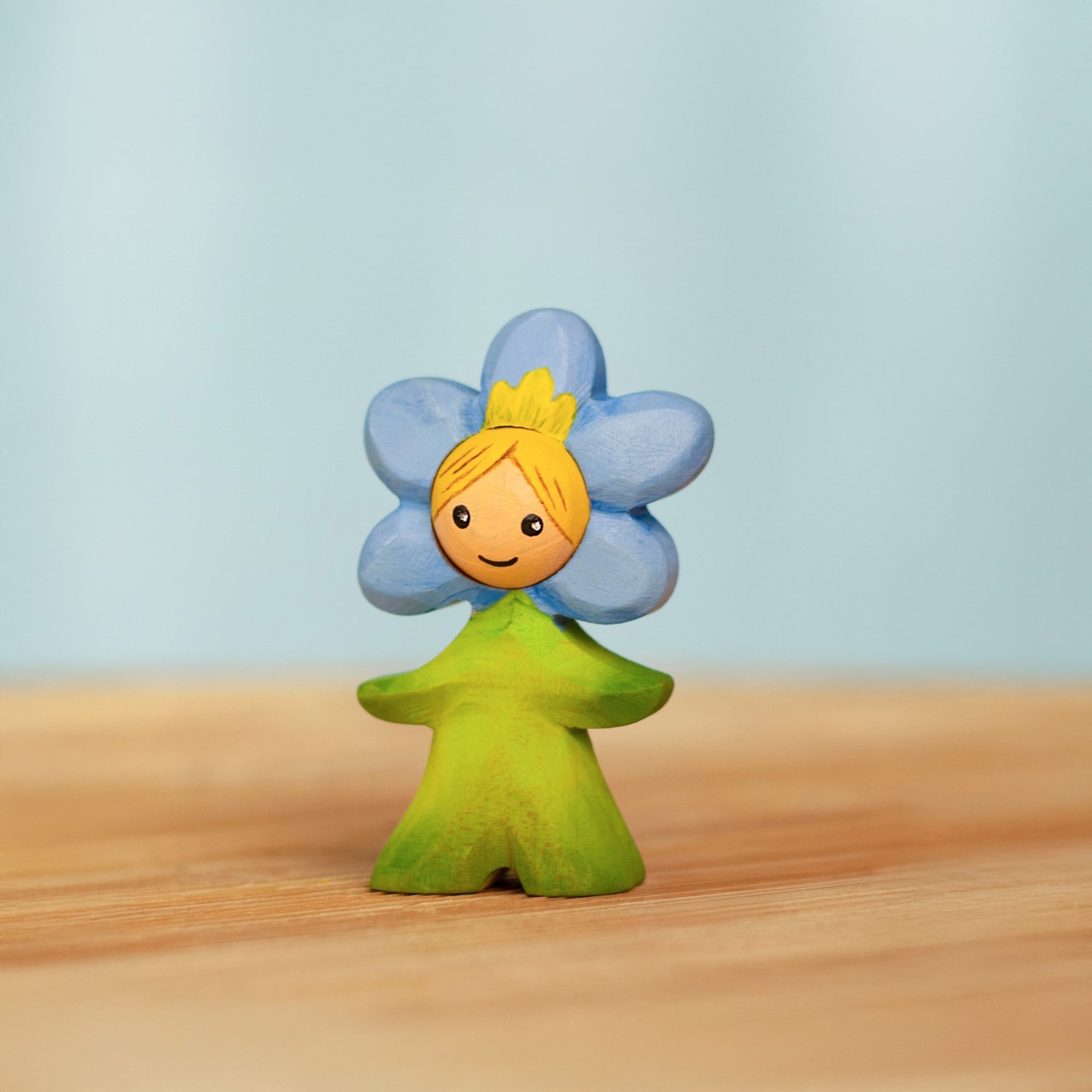 Wooden Forget-Me-Not Flower Child