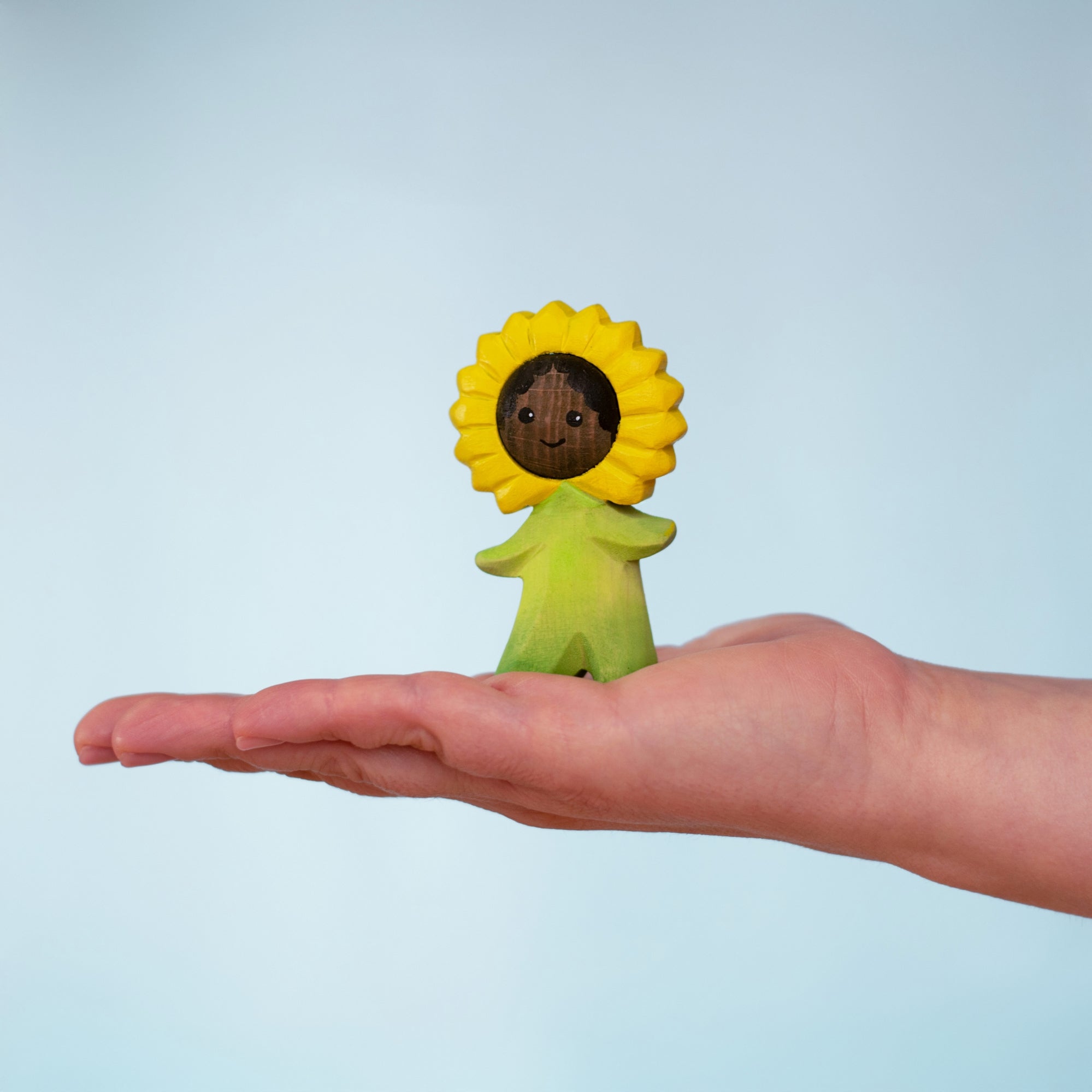 Wooden Sunflower Flower Child