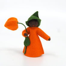 Load image into Gallery viewer, Japanese Lantern Prince Felted Waldorf Doll
