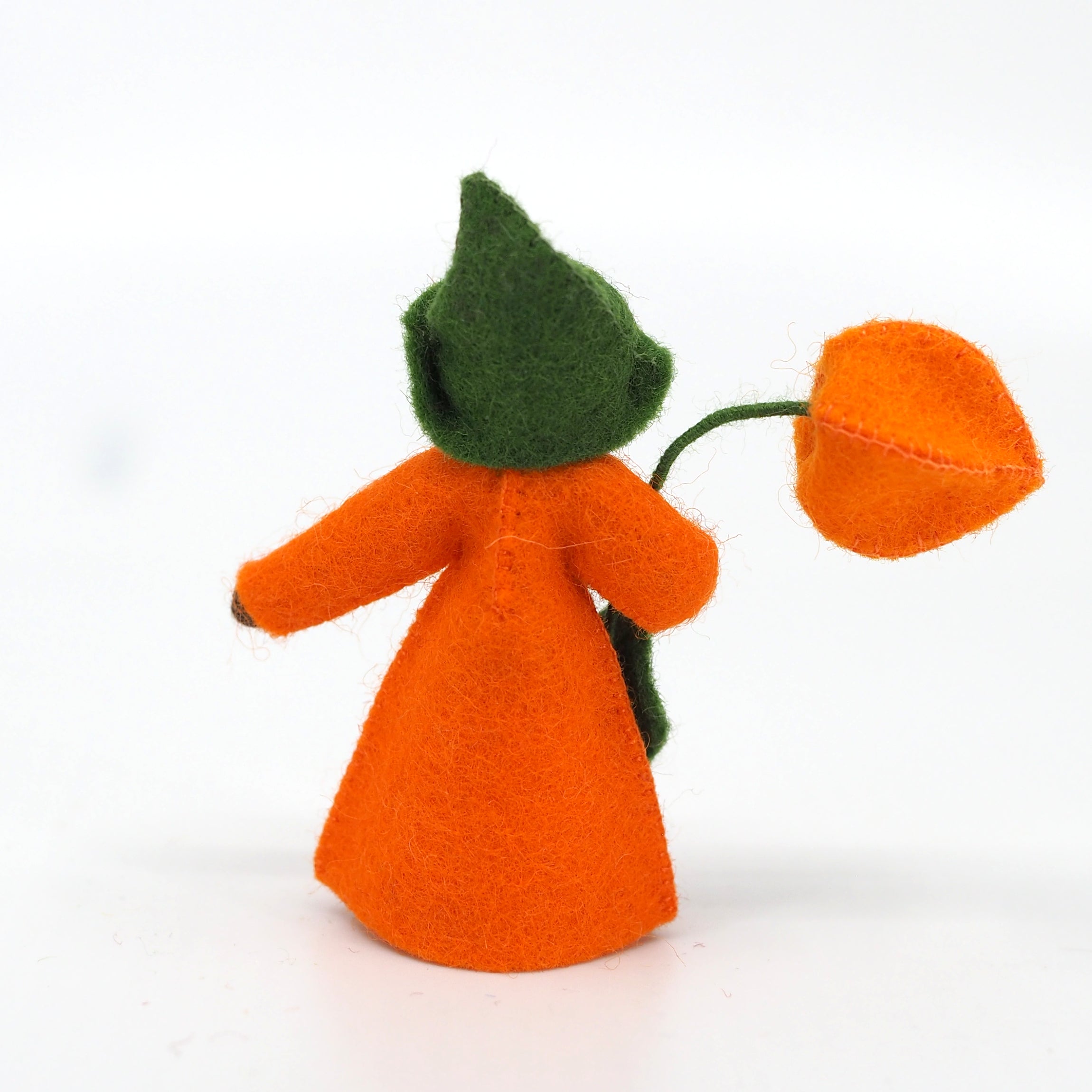 Japanese Lantern Prince Felted Waldorf Doll