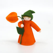 Load image into Gallery viewer, Japanese Lantern Prince Felted Waldorf Doll
